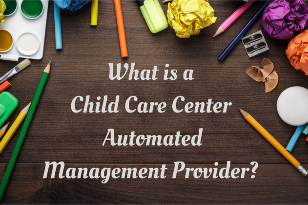 What is a Child Care Center Automated Management Provider?